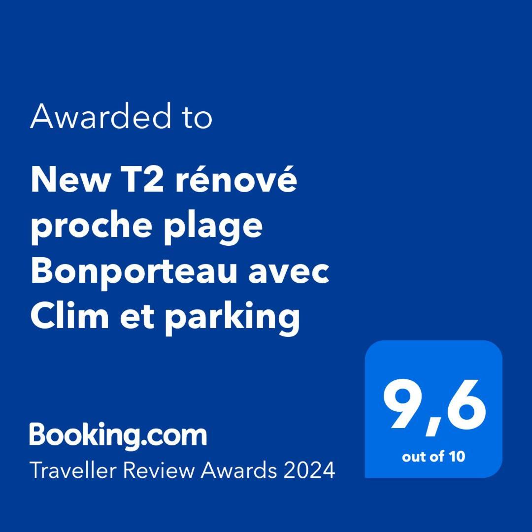 T2 Calme Proche Plage Bonporteau Avec Clim Et Parking Cavalaire-sur-Mer Dış mekan fotoğraf